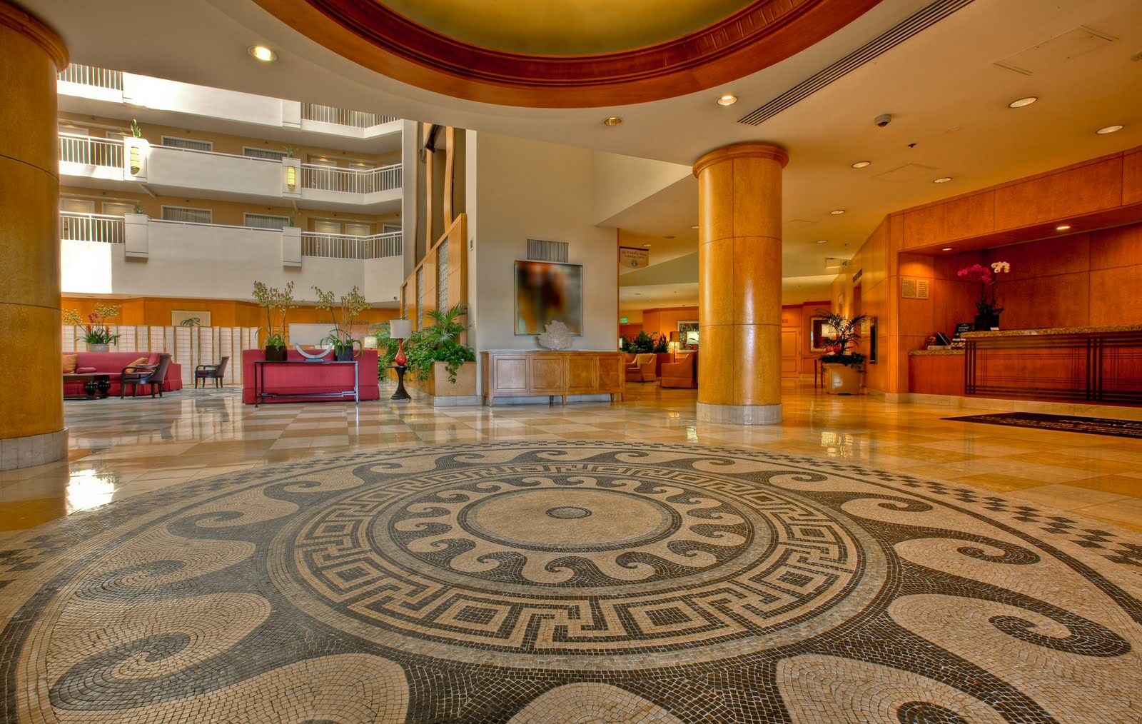 Hilton Santa Monica Hotel Los Angeles Interiør billede